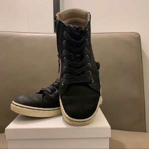 UGG Black High Top Sneaker